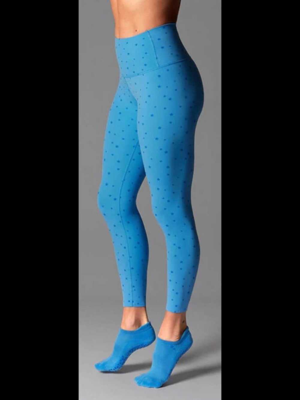 Like New Tavi 7/8 Legging Blue Stars Size M